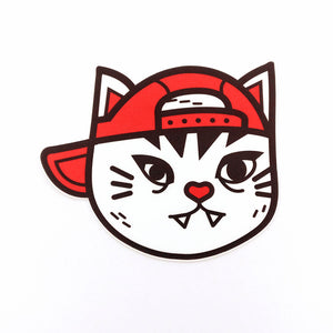 Cat in a Red Hat Sticker